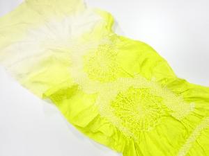 正絹　絞り　帯揚げ